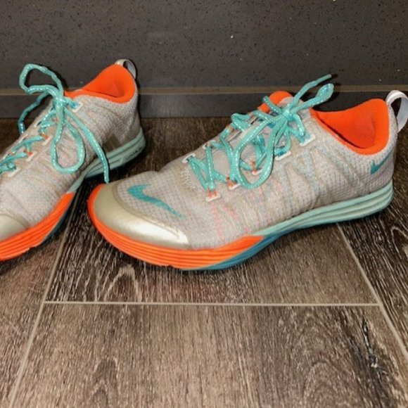 Nike Shoes - Nike Womens Lunar Cross Element 653528-004 Gray Running Shoes Sneakers Size 8